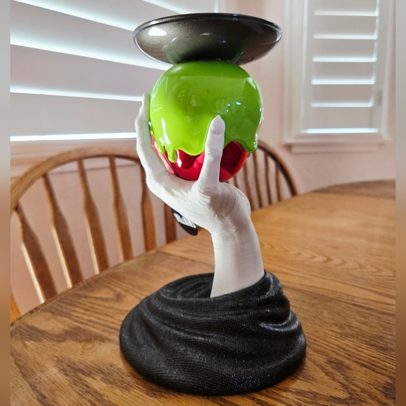 🛍BOGO 50% OFF🍎🕯NWT‼️BBW Evil Queen Poisonous Apple 3-wick Candle Holder - Picture 6 of 11